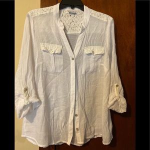 White size XL Kim Rogers shirt !  I